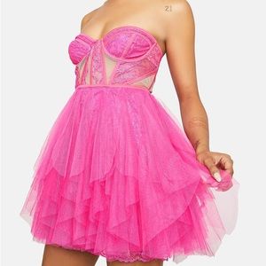 For Love and Lemons Rosario Mini Dress